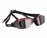 TN 139070 Очки для плавания Xceed, MP Michael Phelps, Lady (зеркальные линзы), pink/black от магазина BestSwim